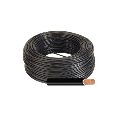 Rolo de Cabo Unifilar 6mm² H1Z2Z2-K 10m preto